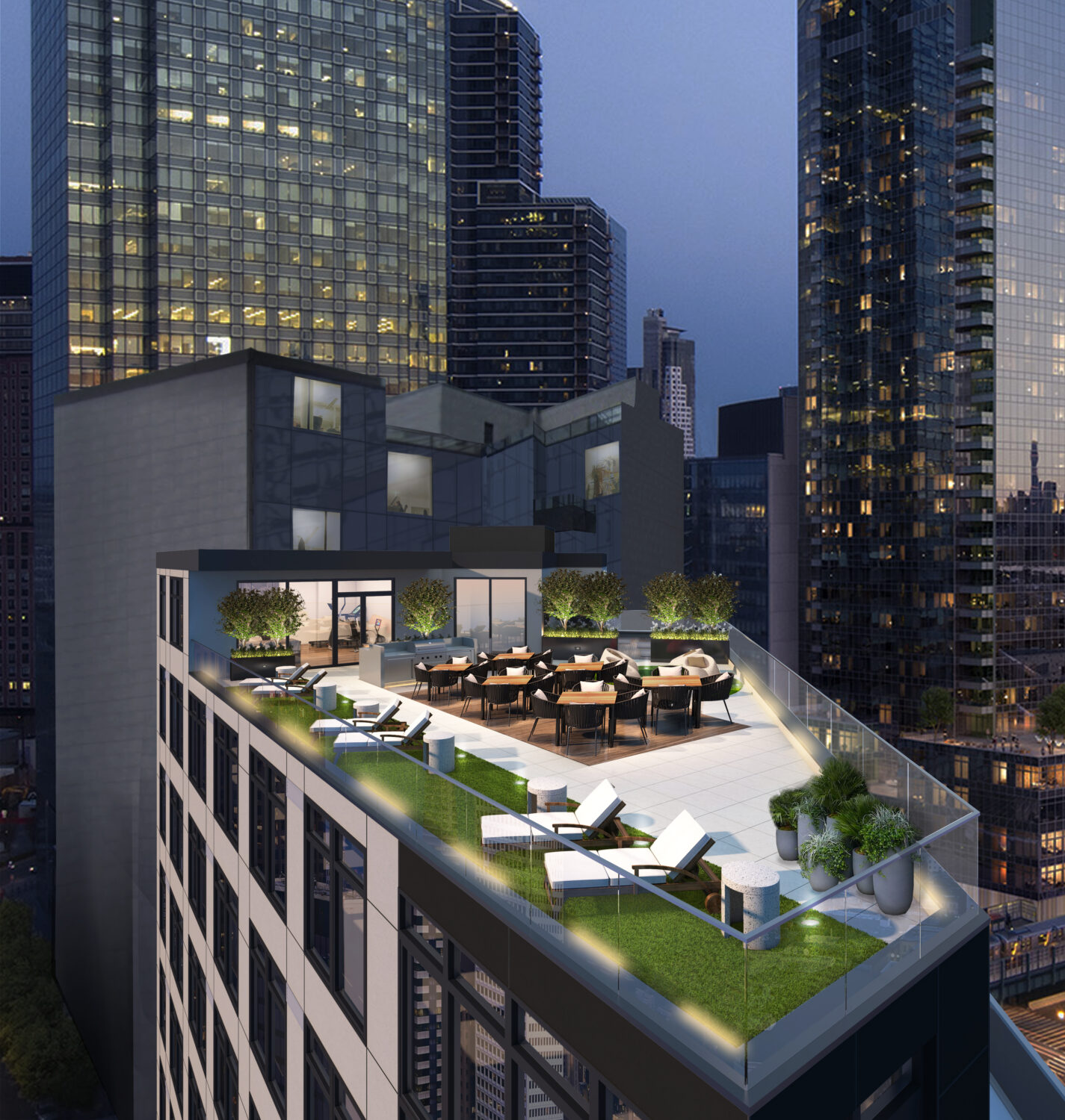 Trio 2719 Thomson Avenue Apartments Reside New York